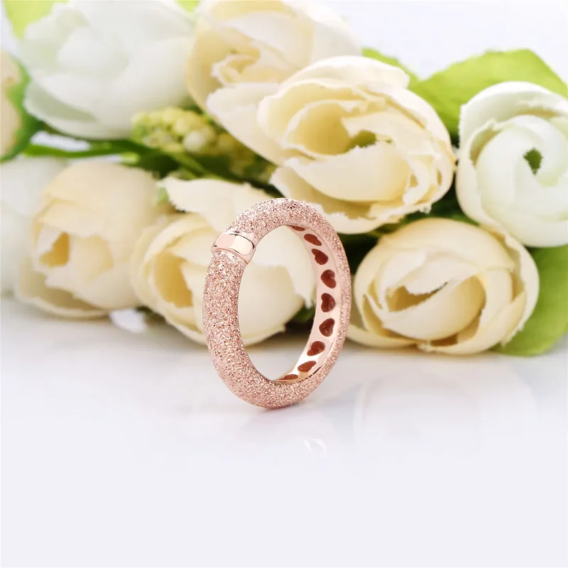 (slika za) Prstan Matte Brilliance, Pandora Rose™ - 187954 - Ogled 3