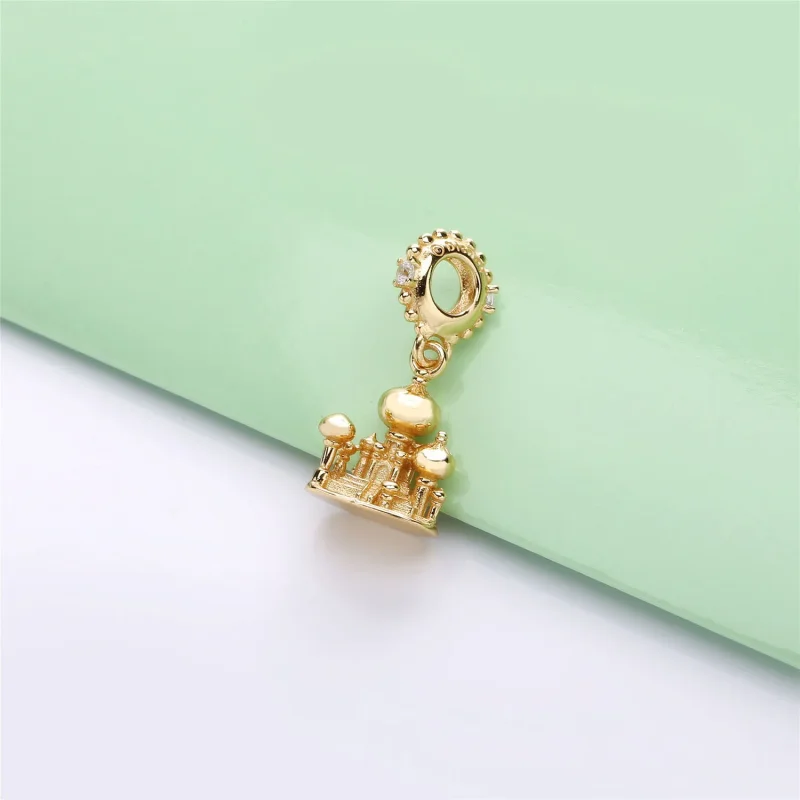 (slika za) Viseči obesek PANDORA Disney, grad Agrabah - 768040CZ - Ogled 2