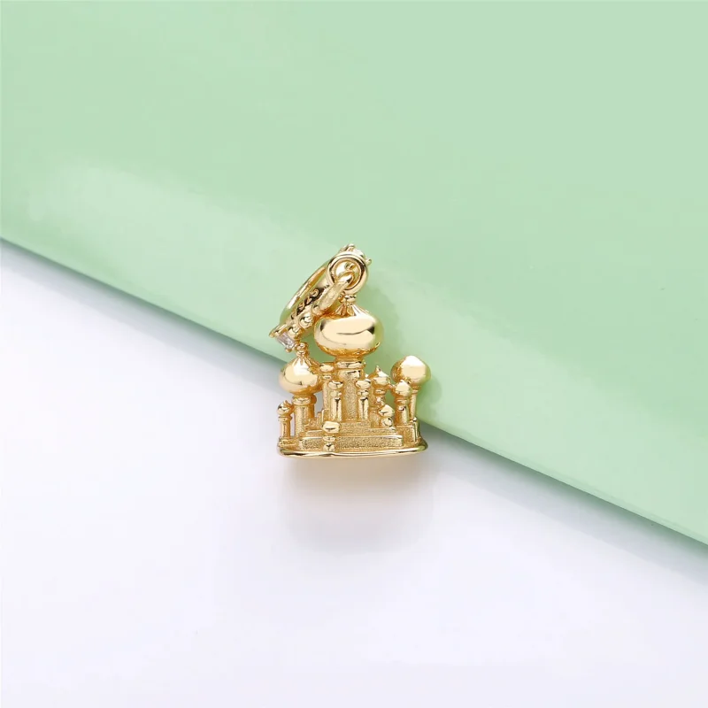 (slika za) Viseči obesek PANDORA Disney, grad Agrabah - 768040CZ - Ogled 3