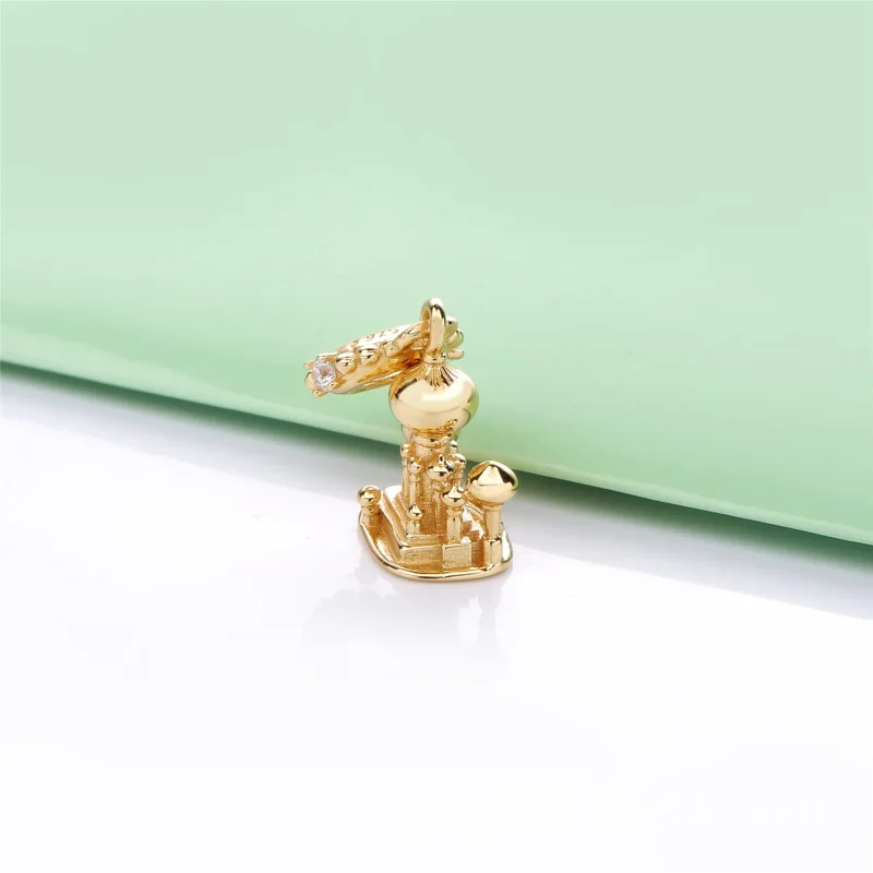 (slika za) Viseči obesek PANDORA Disney, grad Agrabah - 768040CZ - Ogled 4