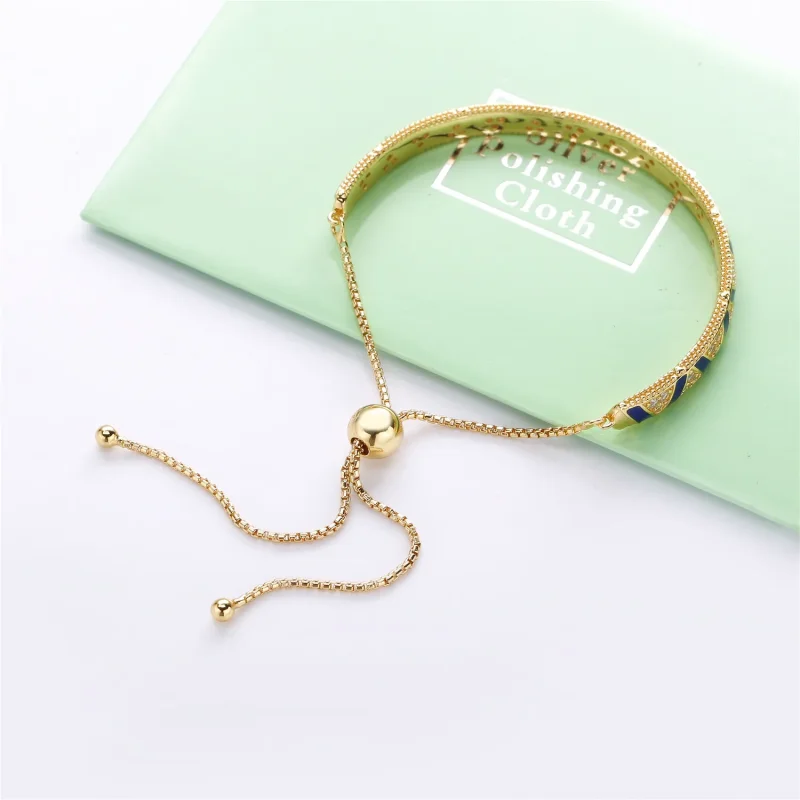 (slika za) Zapestnica z eksotičnimi kamni in črtami, Pandora Shine™ - 568051CZ - Ogled 2