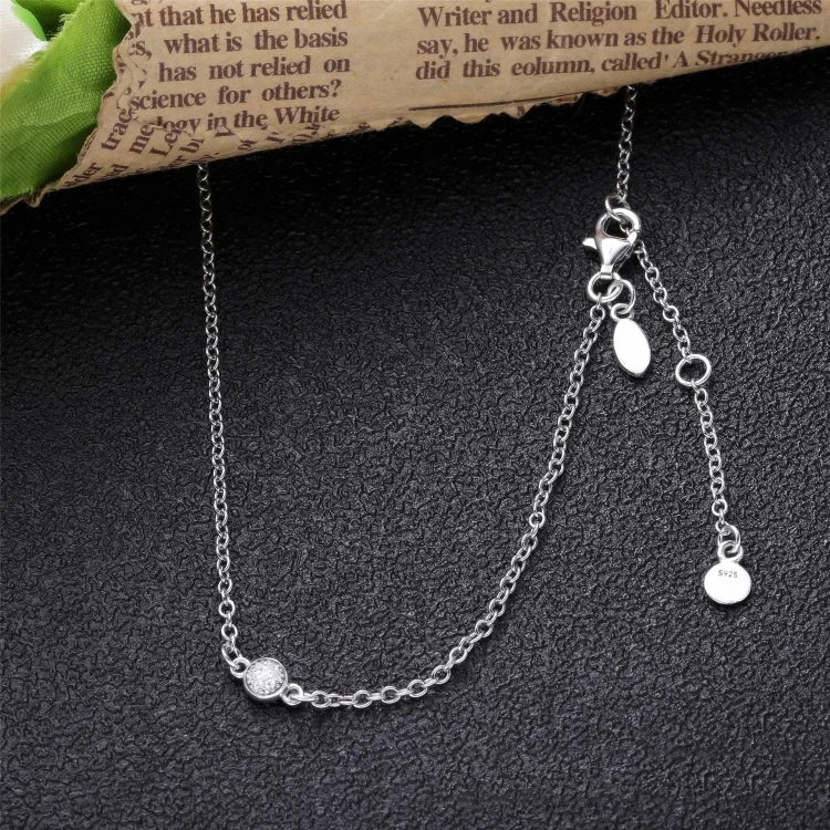 PANDORA Dazzling Dainty Droplets ogrlica - 590525CZ