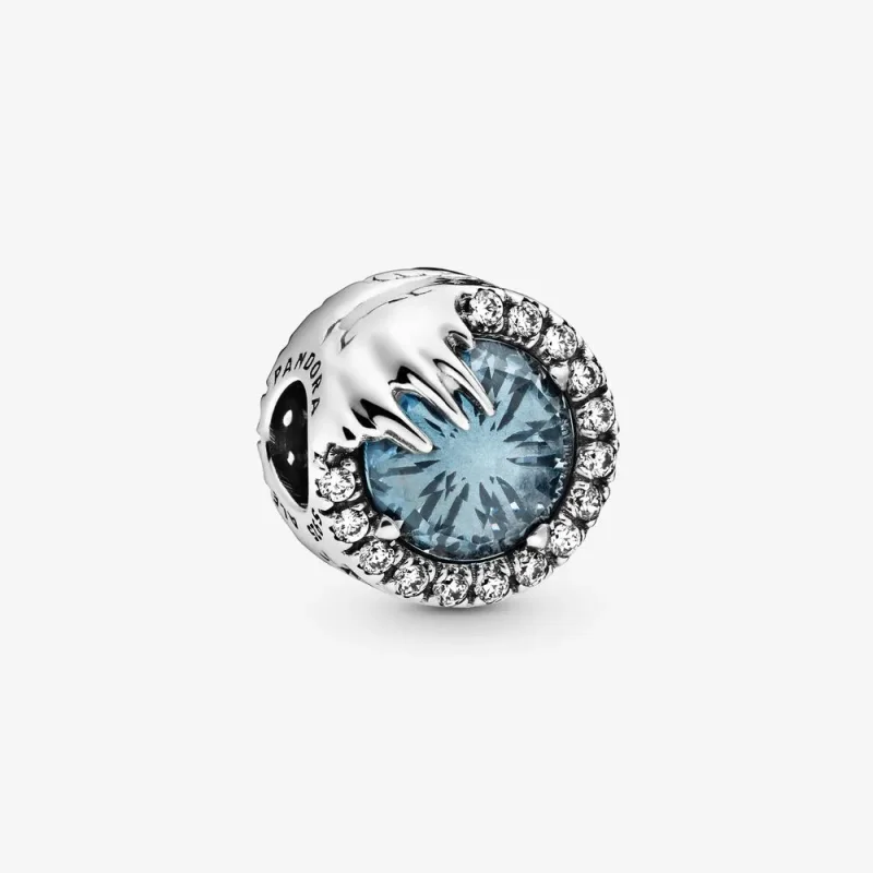 (slika za) PANDORA Disney Frozen Winter Crystal Charm - 798458C01 - Slika izdelka