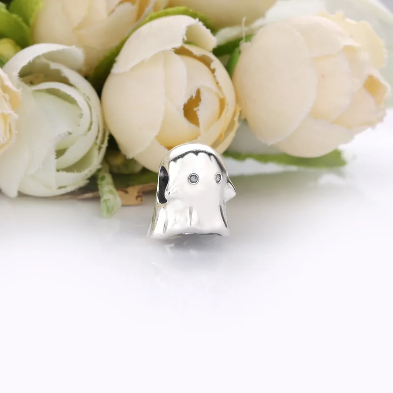 (slika za) Pandora Friends Boo the Ghost Enamel Charm - 798340EN16 - Ogled 2