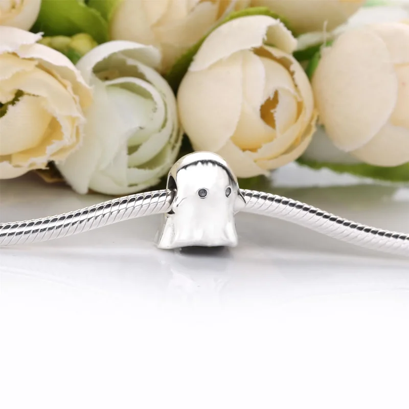 (slika za) Pandora Friends Boo the Ghost Enamel Charm - 798340EN16 - Ogled 3