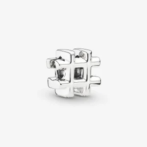 (slika za) PANDORA Hashtag Symbol Charm - 798128