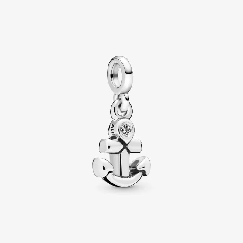 (slika za) PANDORA My Anchor Micro Viseči obesek - 798393CZ - Slika izdelka