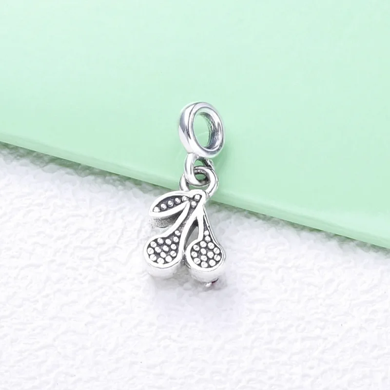 (slika za) PANDORA My Cherry Micro viseči obesek - 798371NCC - Ogled 3