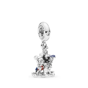 (slika za) PANDORA Obesek Mickey Mouse in Donald Duck - PD-2717