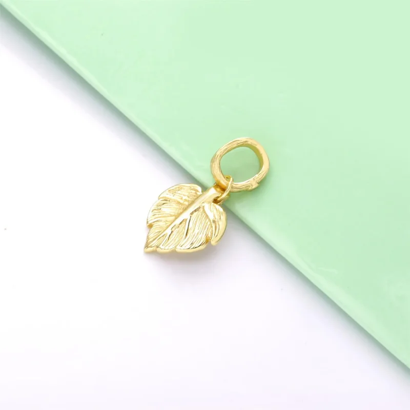 (slika za) PANDORA obesek s svetlečimi listi - 368251CZ - Ogled 4