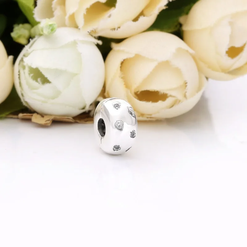 (slika za) PANDORA obesek za sponke z bleščečimi lističi - 798345CZ - Ogled 3