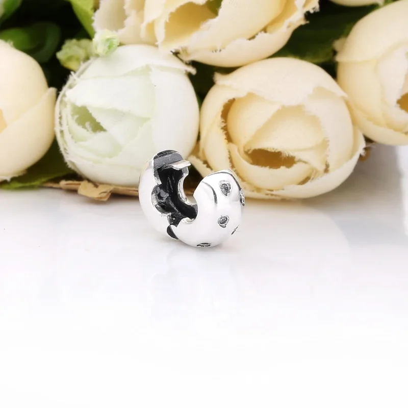 (slika za) PANDORA obesek za sponke z bleščečimi lističi - 798345CZ - Ogled 4