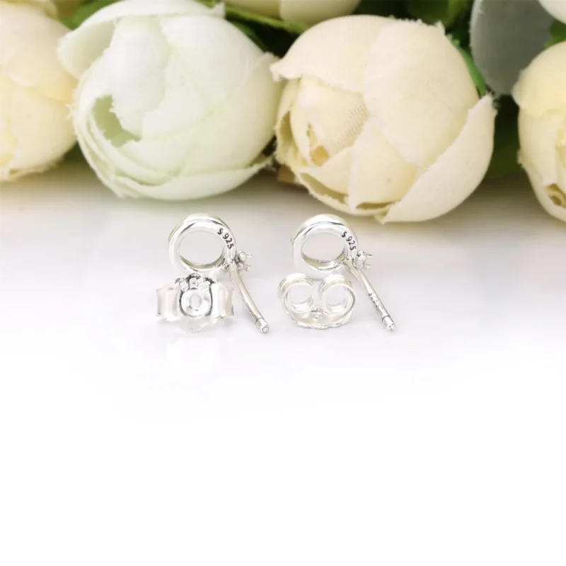 (slika za) PANDORA polirani uhani s krono O - 298295 - Ogled 4