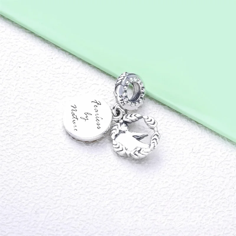 (slika za) Viseči obesek PANDORA Disney Frozen Anna - 798457C01 - Ogled 3