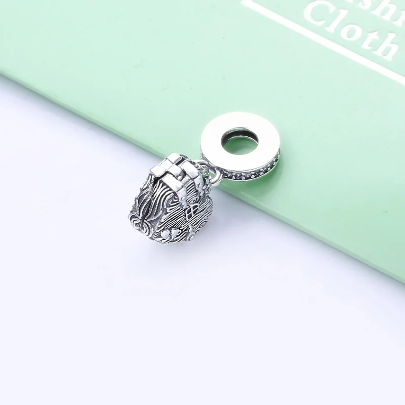 (slika za) Viseči obesek PANDORA Home Sweet Heart - 798284CZ - Ogled 3