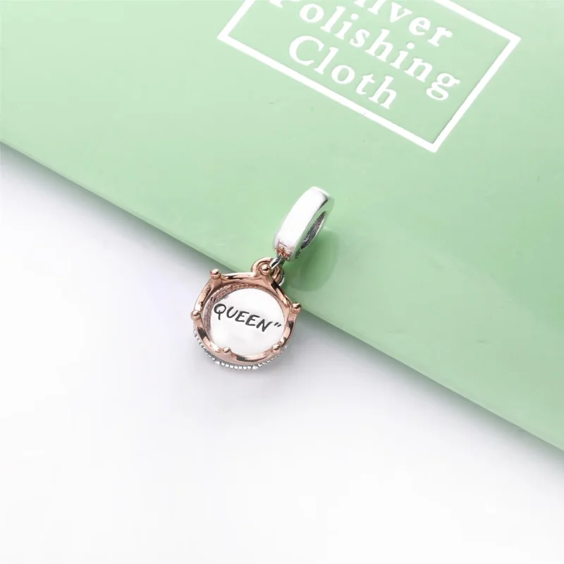 (slika za) Viseči obesek PANDORA Queen & Regal Crown - 788255 - Ogled 2