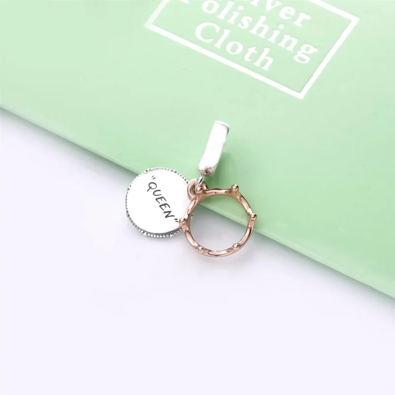 (slika za) Viseči obesek PANDORA Queen & Regal Crown - 788255 - Ogled 3