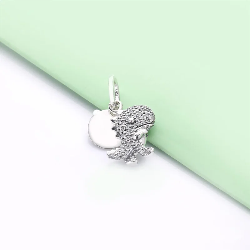 (slika za) Viseči obesek za dinozavra Pavé - 798186CZ - Ogled 3