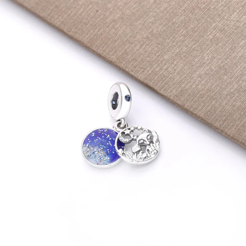 (slika za) Viseči obesek za zajec PANDORA Fox - 798239NMB - Ogled 3