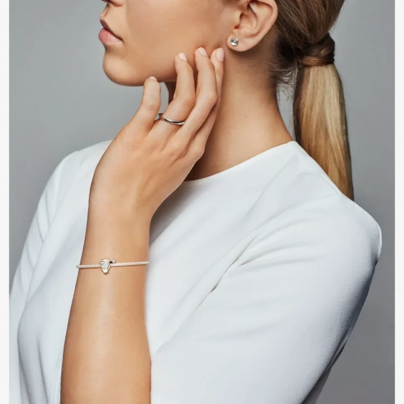 (slika za) PANDORA božični obesek pingvin - 798477C00 - Ogled 2