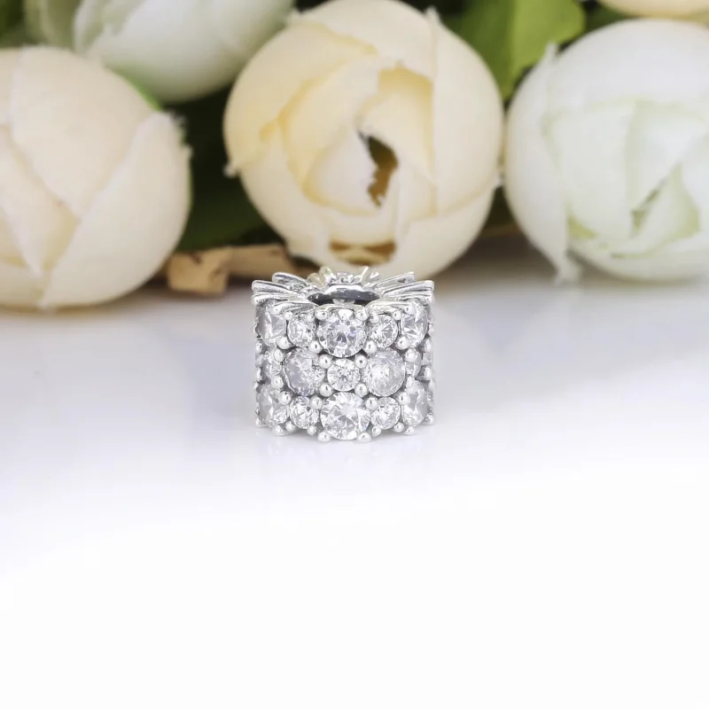 (slika za) PANDORA obesek Clear Sparkle - 798487C01 - Ogled 2