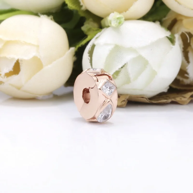 (slika za) PANDORA obesek za sponke z geometrijskimi oblikami - 788429C01 - Ogled 4