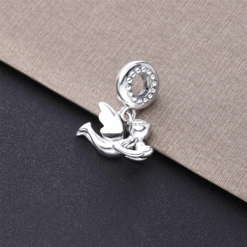 (slika za) Viseči obesek PANDORA Angel of Love - 798484C01 - Ogled 2