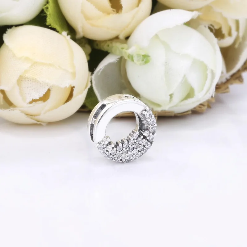 (slika za) PANDORA Bleščeči obesek za sponke Icicles - 798475C01 - Ogled 2