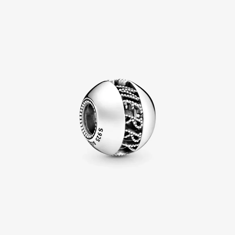 (slika za) PANDORA Openwork Merry Christmas Charm - 798607C00 - Slika izdelka