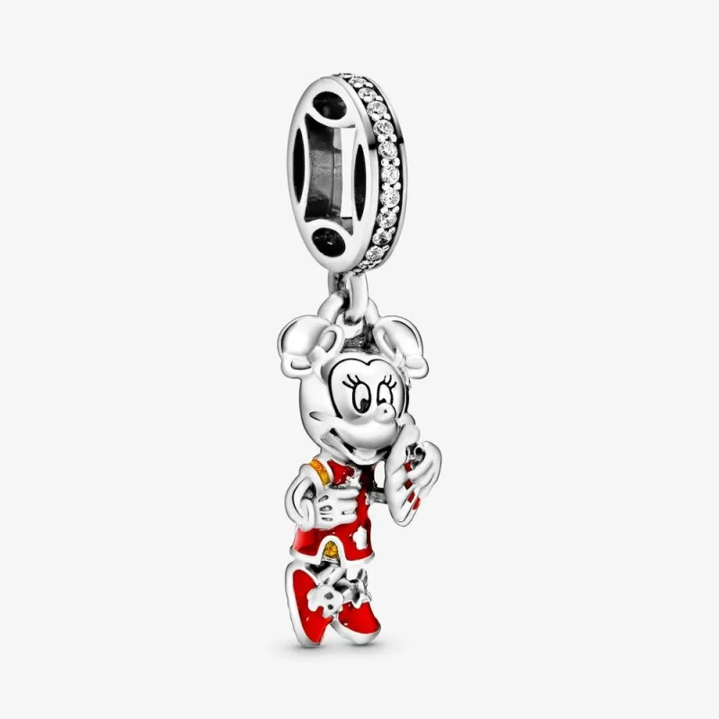 (slika za) Viseči obesek PANDORA Disney Minnie Mouse - 798636C01 - Slika izdelka