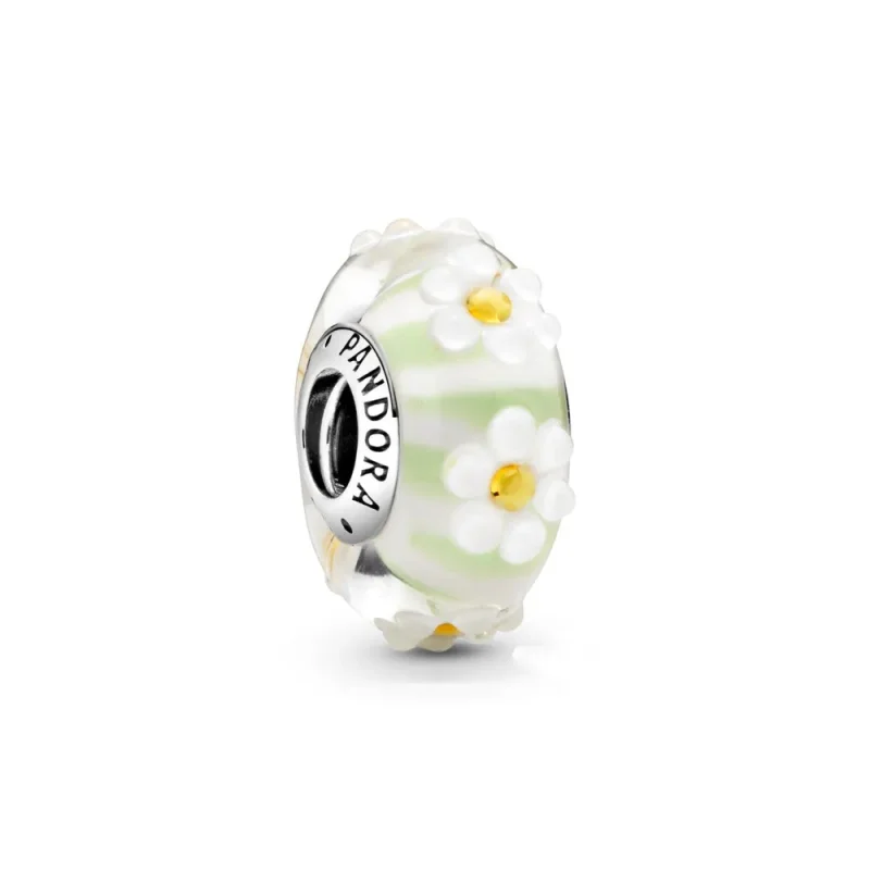 (slika za) Murano obesek iz stekla marjetica Pandora - 798798C00 - Slika izdelka