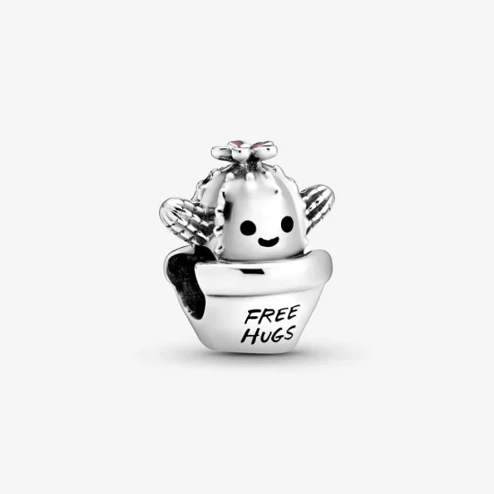 (slika za) Obesek PANDORA Free Hugs Kaktus - 798786C01