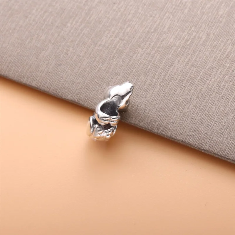 (slika za) Obesek Pandora Koala, črni emajl in prozoren CZ - 798431C01 - Ogled 3