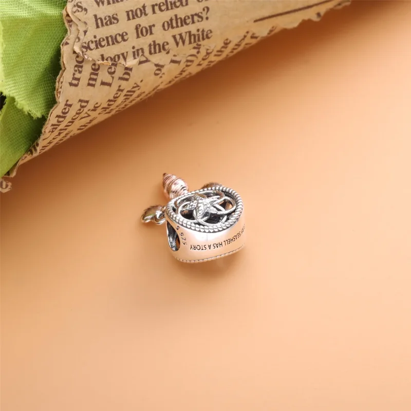 (slika za) Obesek PANDORA Openwork Seacatcher Dreamcatcher - 788944C00 - Ogled 3