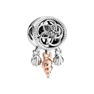 (slika za) Obesek PANDORA Openwork Seacatcher Dreamcatcher - 788944C00