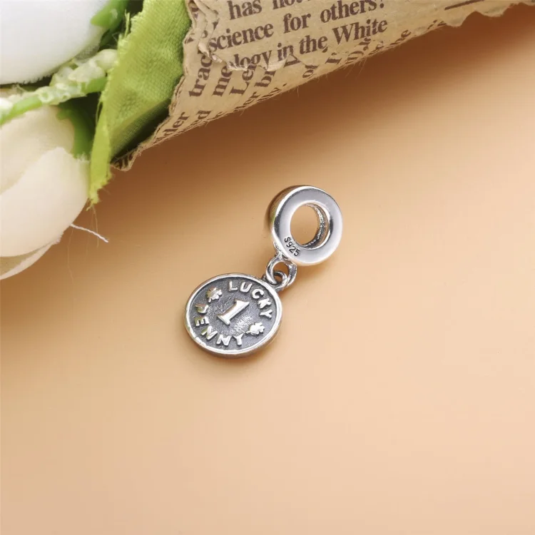 Obesek z obeskom Pandora Lucky Penny - 791298