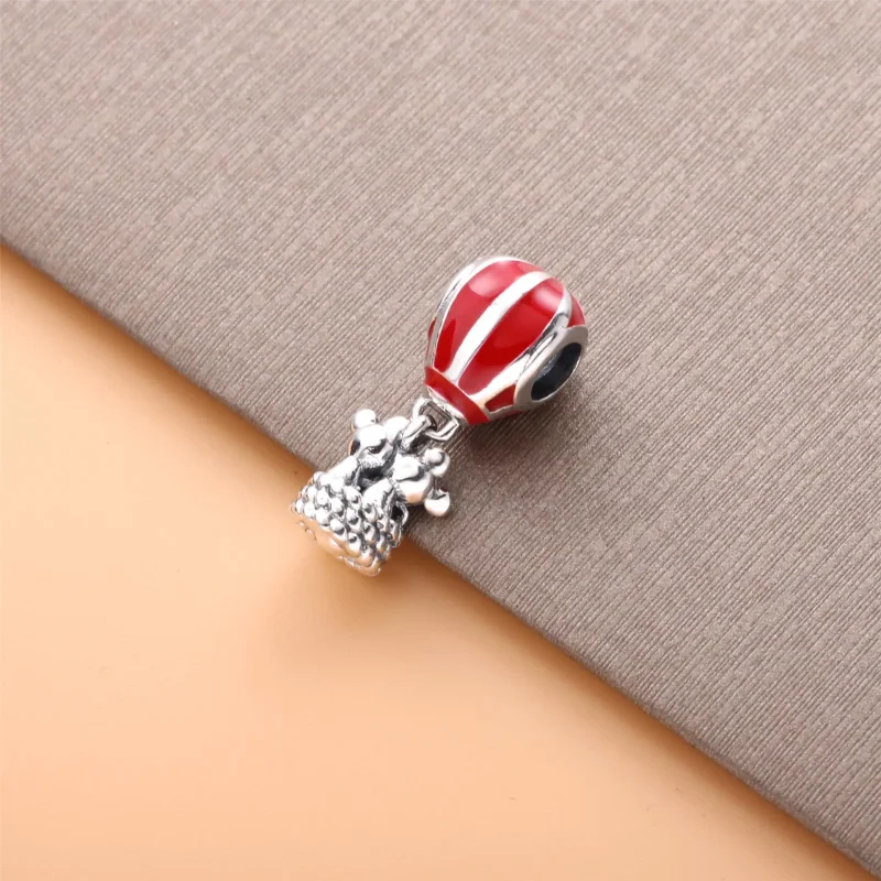 (slika za) PANDORA Balon na vroč zrak Disney of True Love Charm - PD00209-1 - Ogled 3