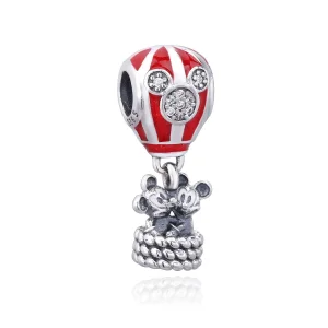 (slika za) PANDORA Balon na vroč zrak Disney of True Love Charm - PD00209-1