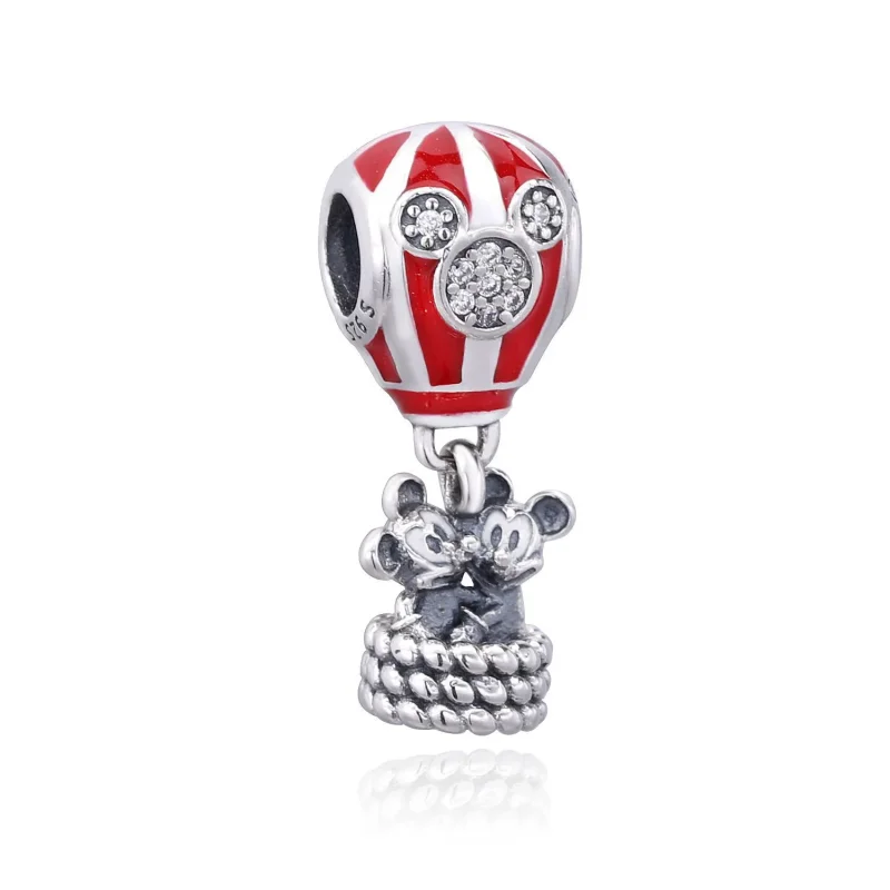 (slika za) PANDORA Balon na vroč zrak Disney of True Love Charm - PD00209-1 - Slika izdelka