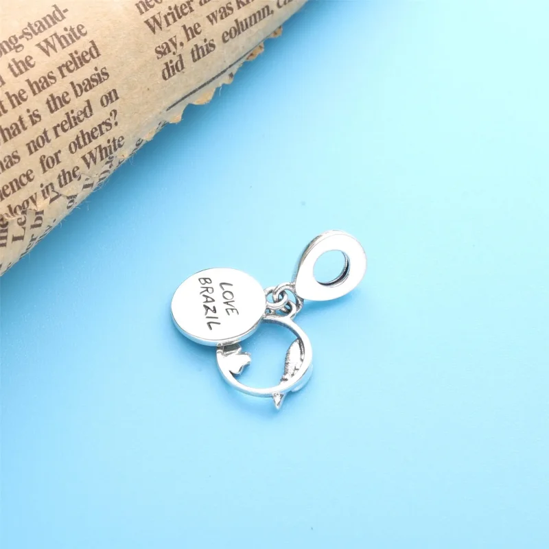 (slika za) PANDORA Brazilska plaža in papiga - 798919C01 - Ogled 4