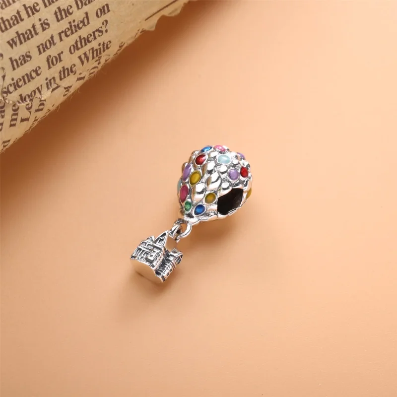 (slika za) PANDORA Disney Pixar Up House & Balloons Charm - 798962C01 - Ogled 2