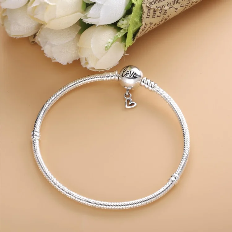 Pandora Moments Infinity zapestnica s srcem - 598891C00