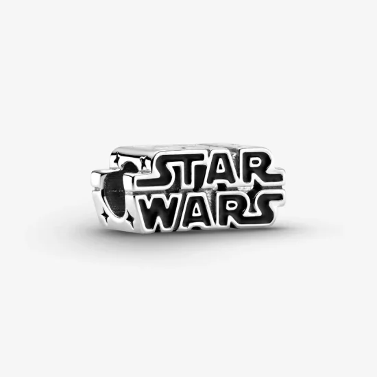 (slika za) PANDORA Obesek s 3-D logotipom Vojne zvezd - 799246C01