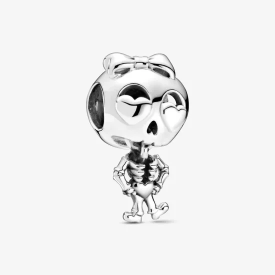 (slika za) PANDORA Obesek Skeleton Girl - 799070C00