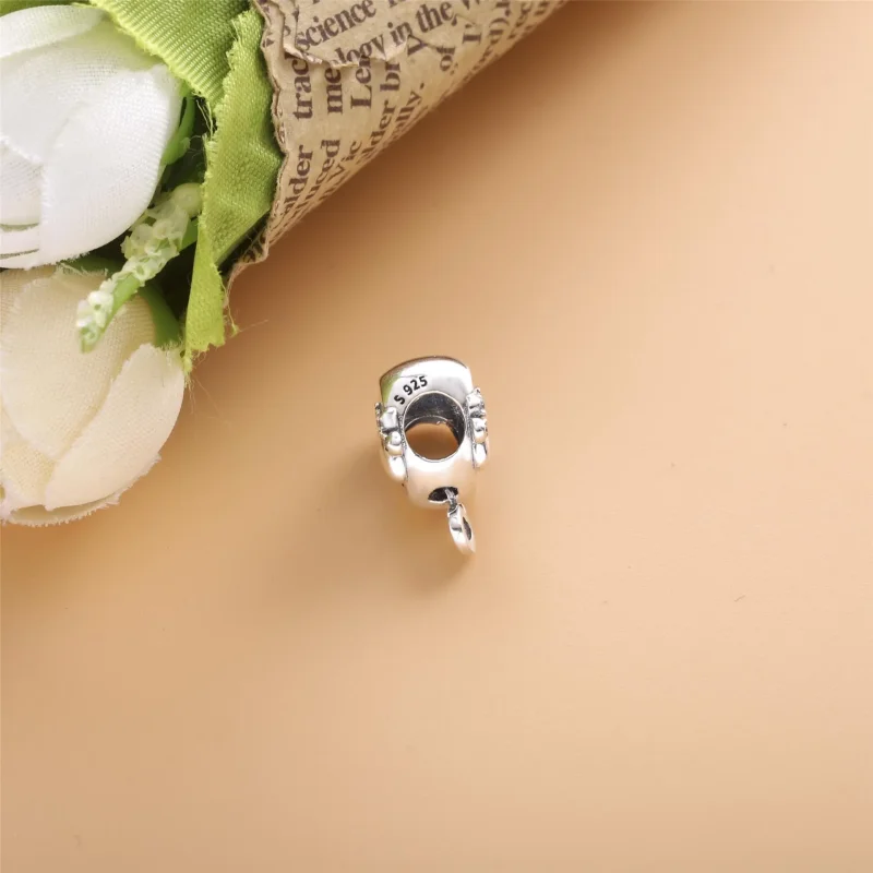 (slika za) PANDORA Obesek v obliki srca in z odtisom šapice - 798873C01 - Ogled 3