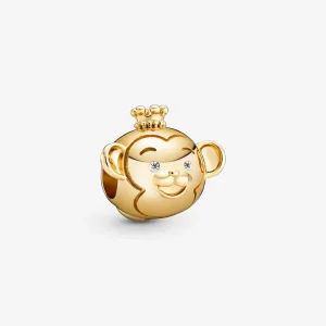 (slika za) PANDORA Shine Zodiac Monkey Charm - 768597C01