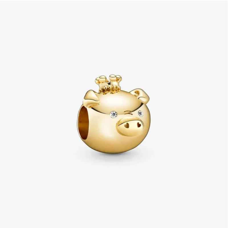 (slika za) PANDORA Svetleči obesek z znakom prašiča - 768591C01 - Slika izdelka