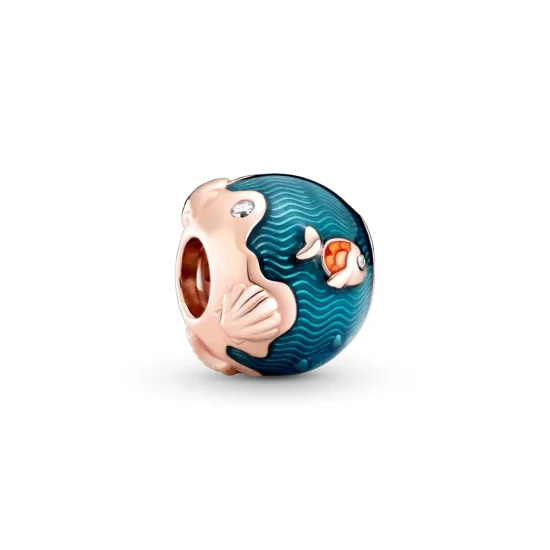 (slika za) PANDORA Svetleči oceanski valovi in ribice - 789004C01