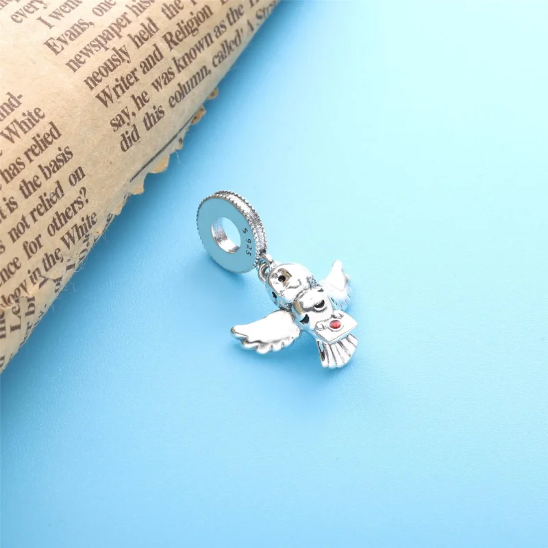 (slika za) PANDORA viseči obesek Harry Potter, Hedwig Owl - 799123C01 - Ogled 2