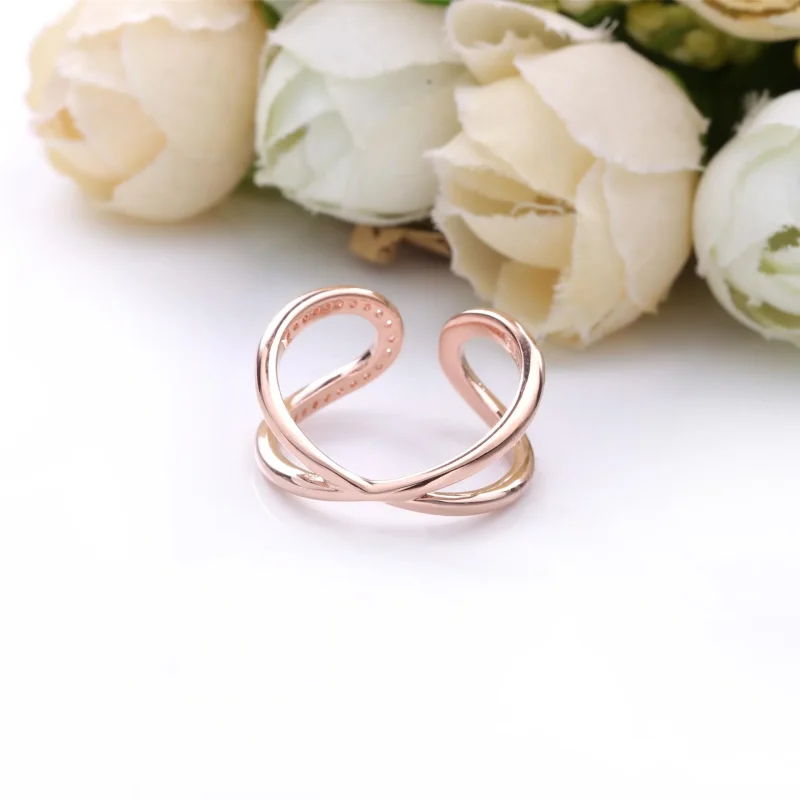 (slika za) PANDORA zavit odprt neskončni prstan - 188882C01 - Ogled 3